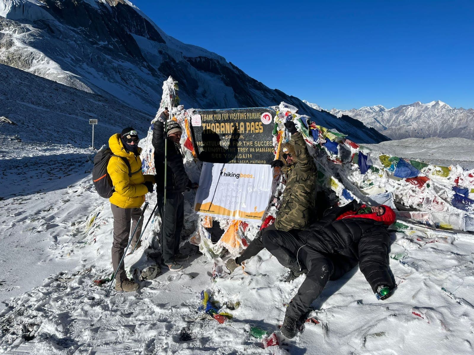 great moment of Annapurna circuit