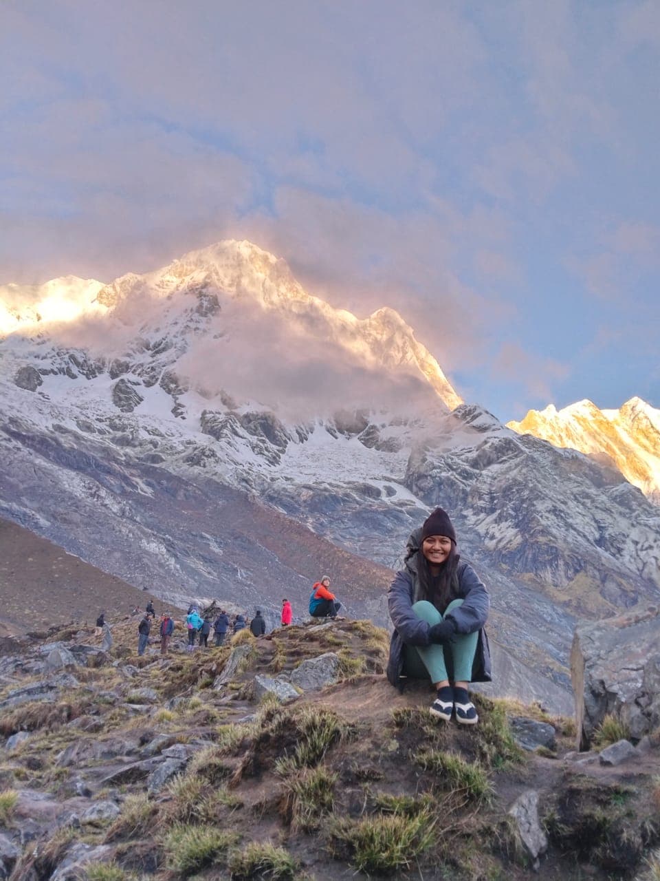 Rejoicing the lamp of the mountains